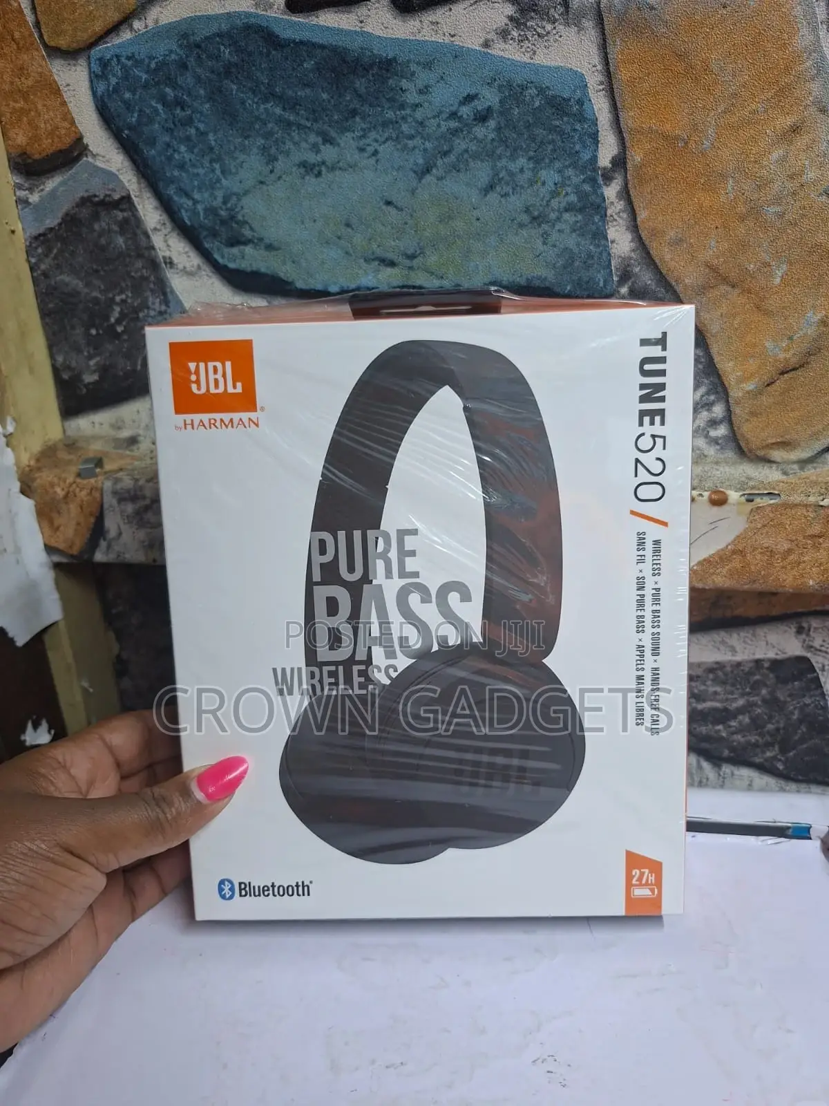 JBL 520 Bluetooth Wireless Headset Long Playtime