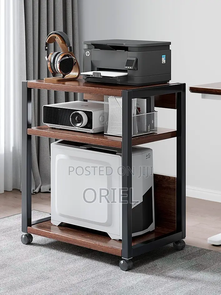 Office Book Cases; 3-Tier Multi-Purpose Storage Bookcase