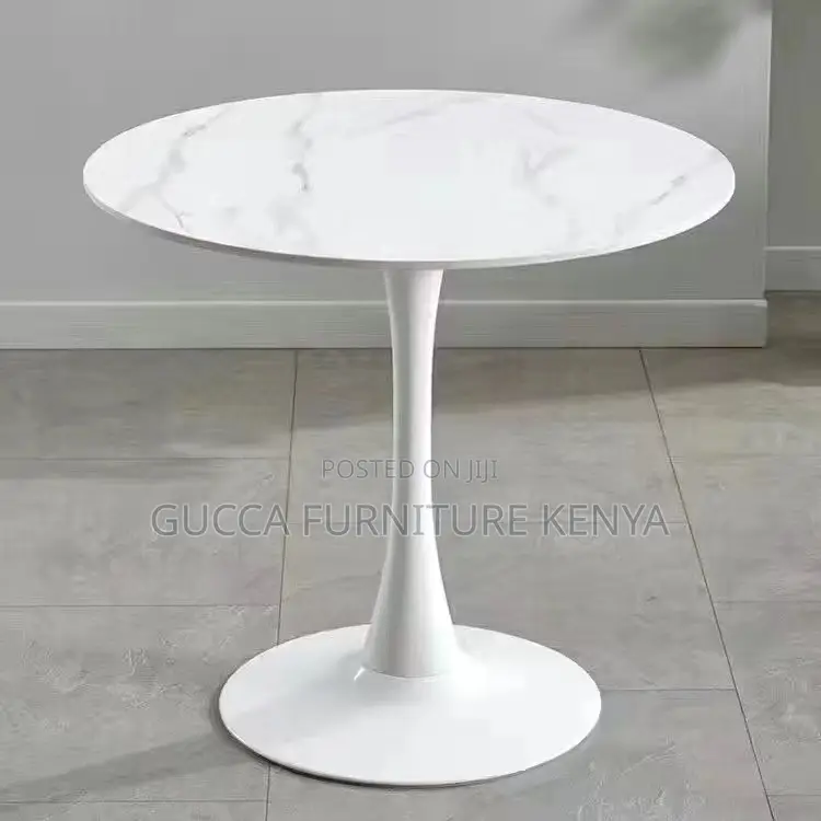 Round Luxury Marble Home Office Dining Table