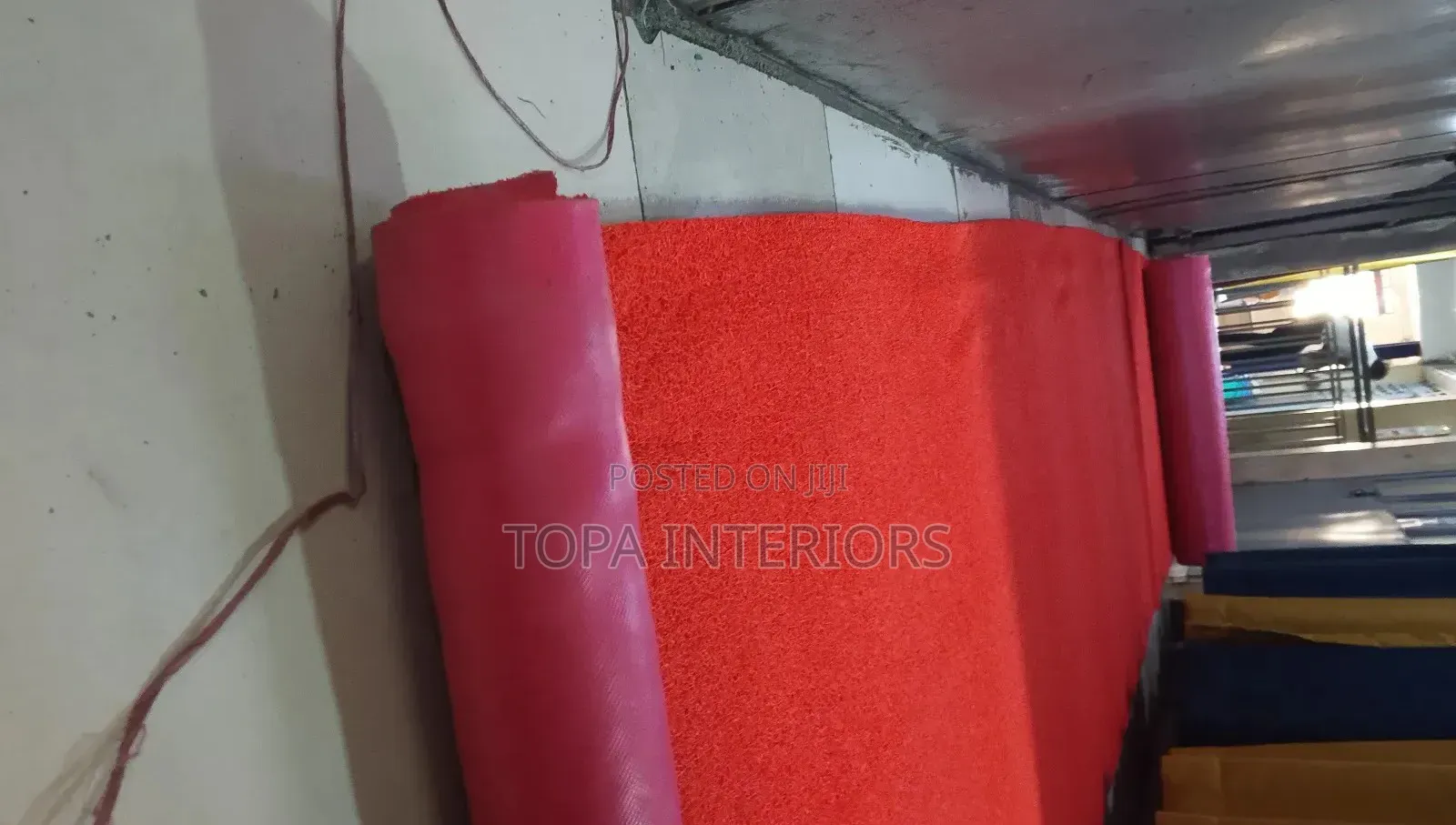 Wheelchair Ramp Red PVC Antislip Rubber Mats