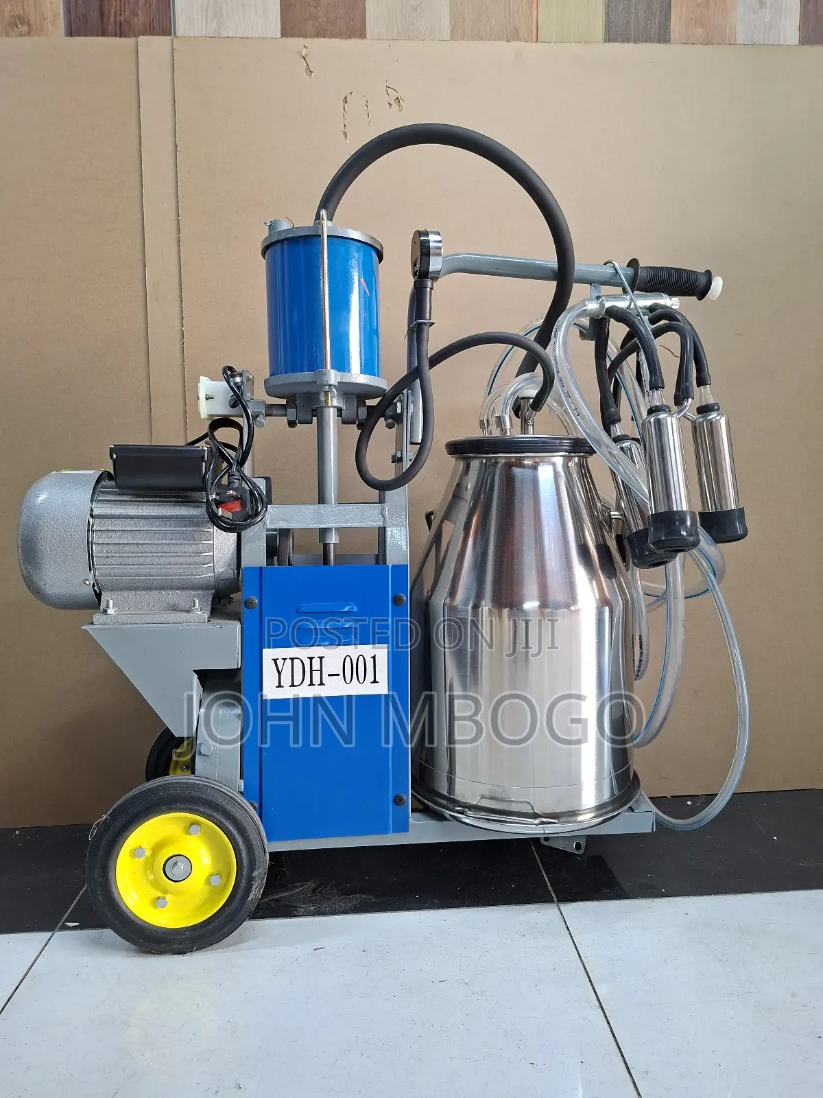 Single Drum Milking Machine