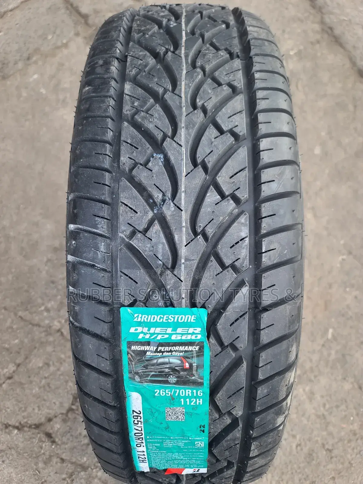 265/70r16 Bridgestone Tyres 112h Dueler H/P680