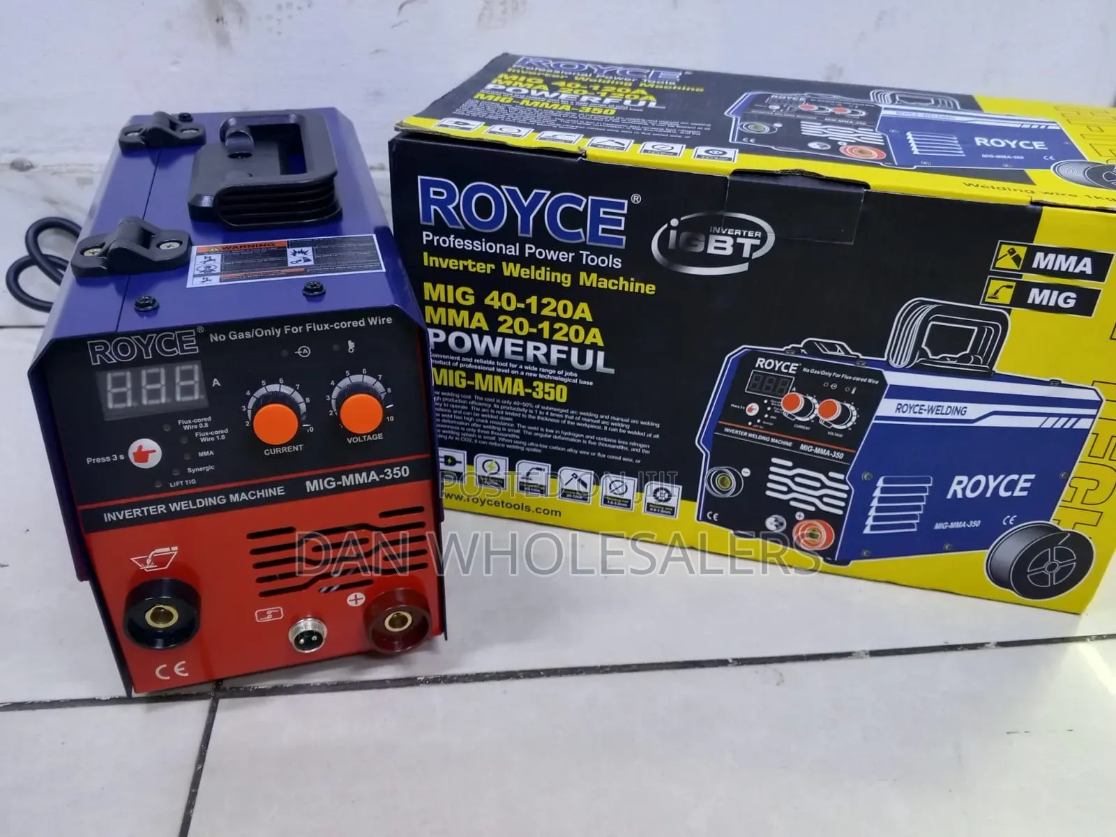 Royce 350 Amps Mig Welding Machine