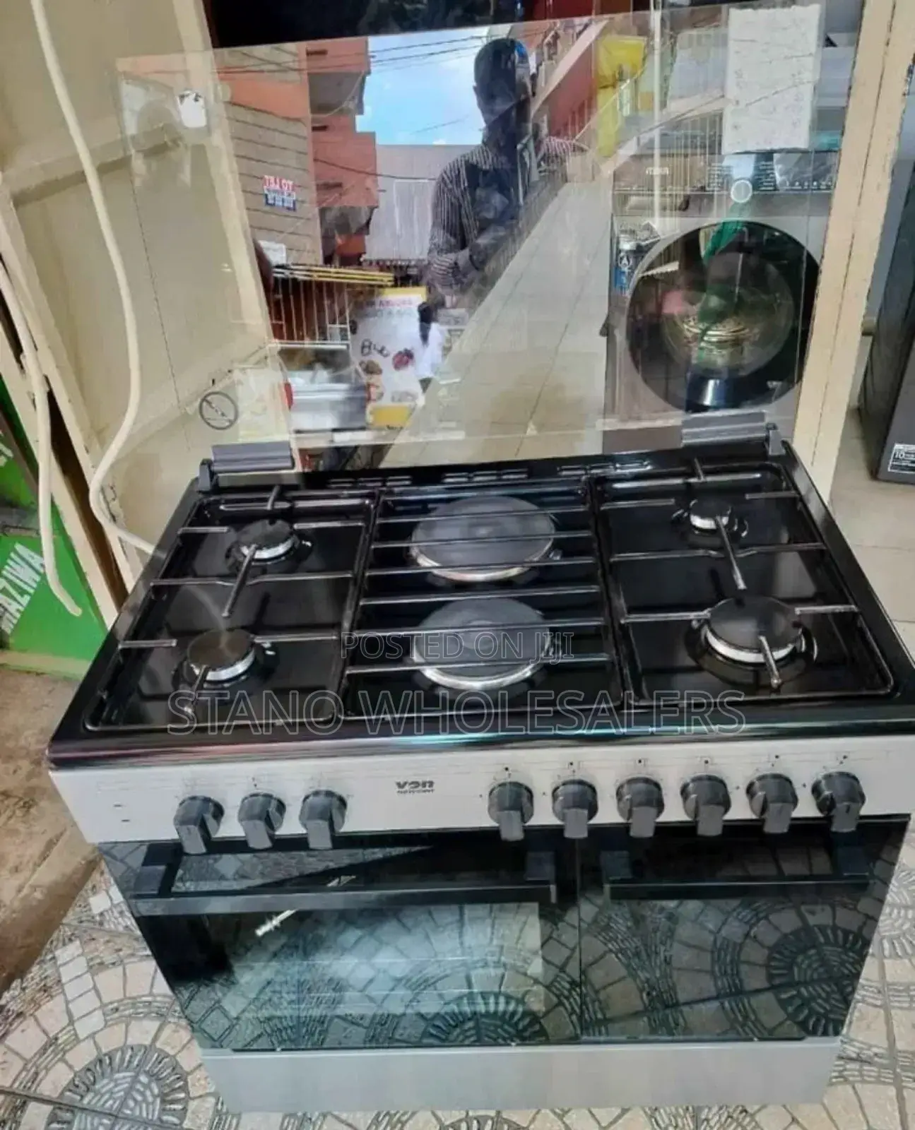 Electric Oven Von 60 by 90 Standing Cooker ,4+2 Gas Cooker