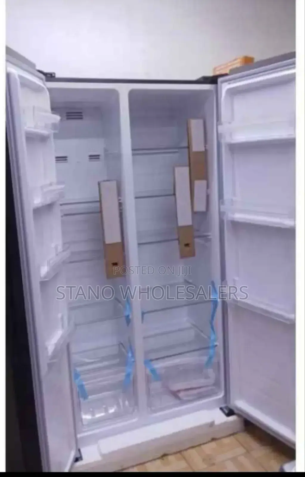 With Warranty Von Side by Side Refrigerator 442 Litres