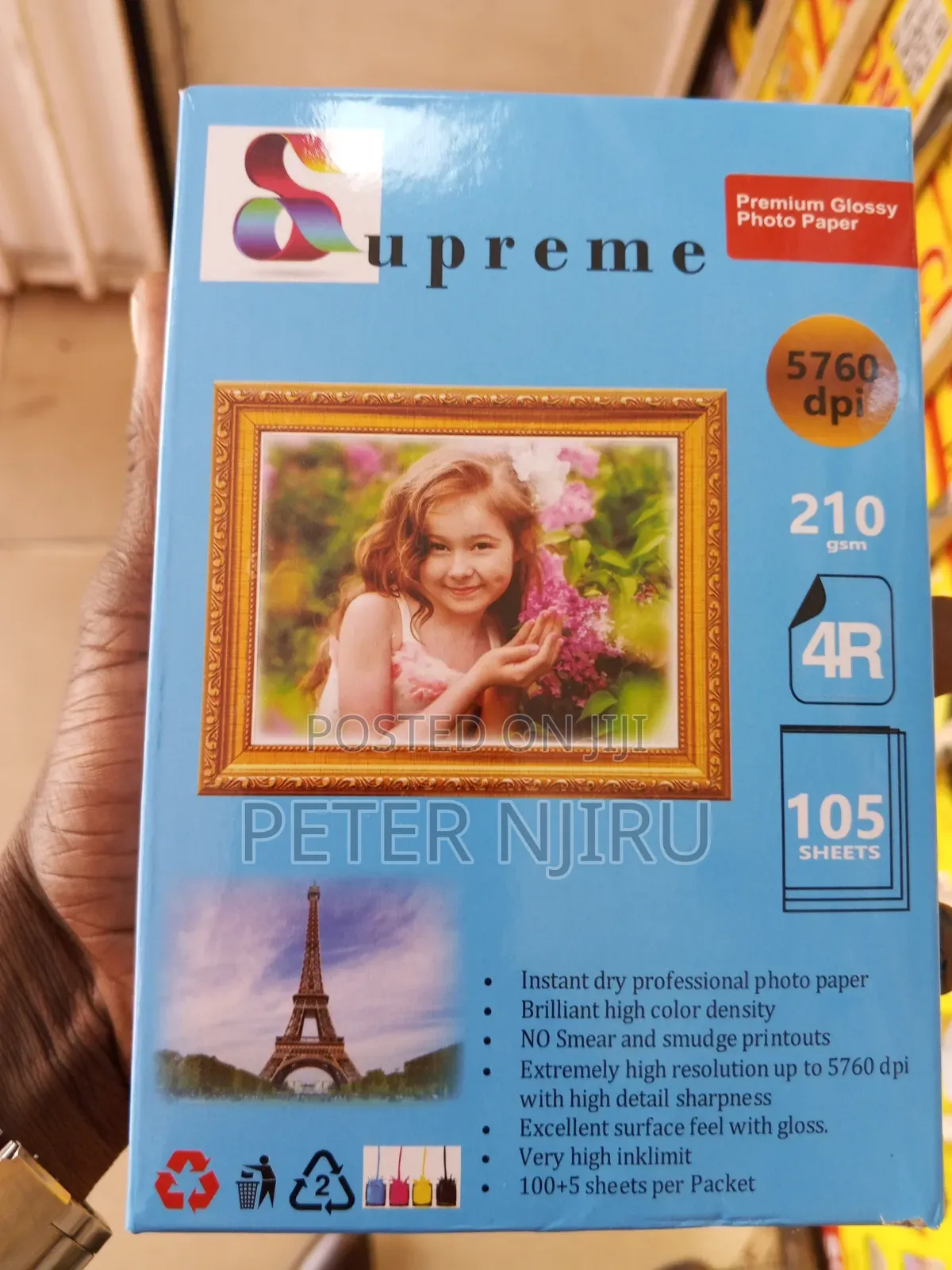 4r By6 Supreme Photo Paper 210 Gsm