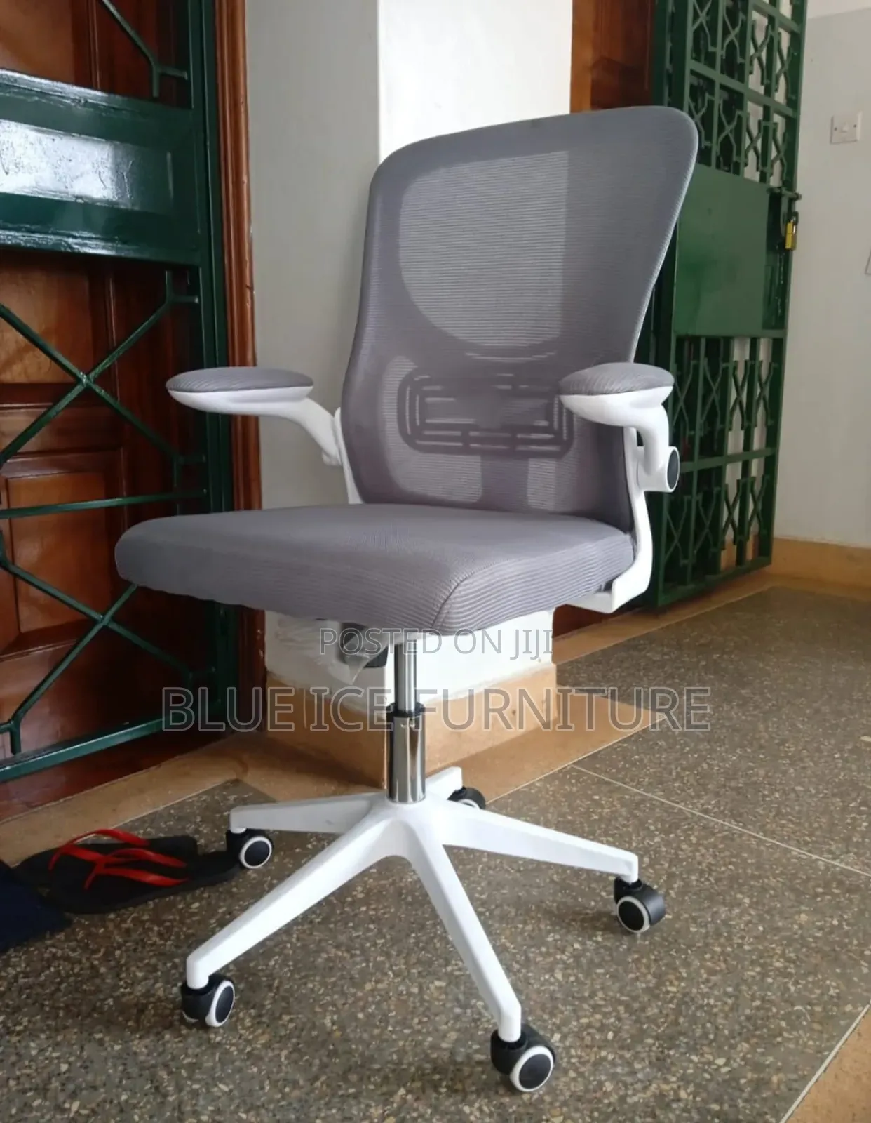 Grey Mesh Office Chair