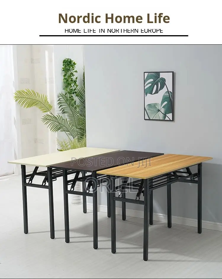 Office Foldable Table : Conference Training Foldable Table
