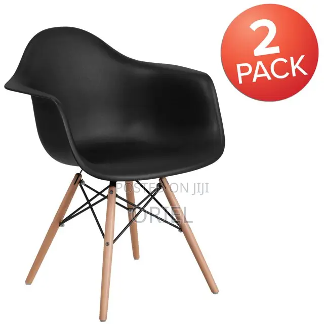 Modern Dining Chair : Wooden Legs Eames Bistro Chair