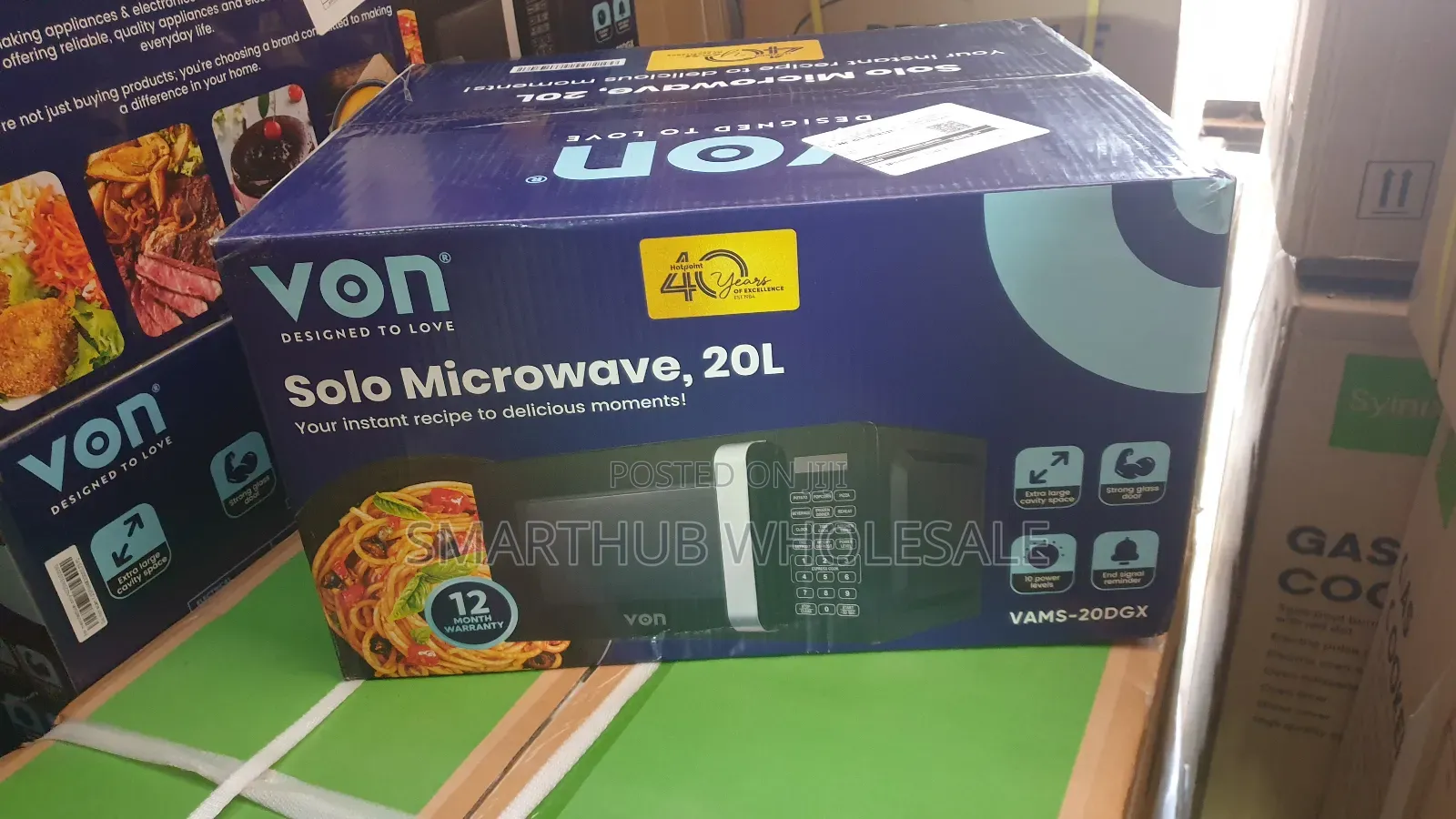 Microwave- Von Digital Microwave 20litres