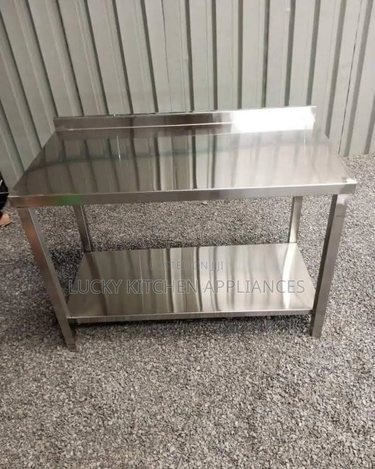 Stainless Steel Warking Top.