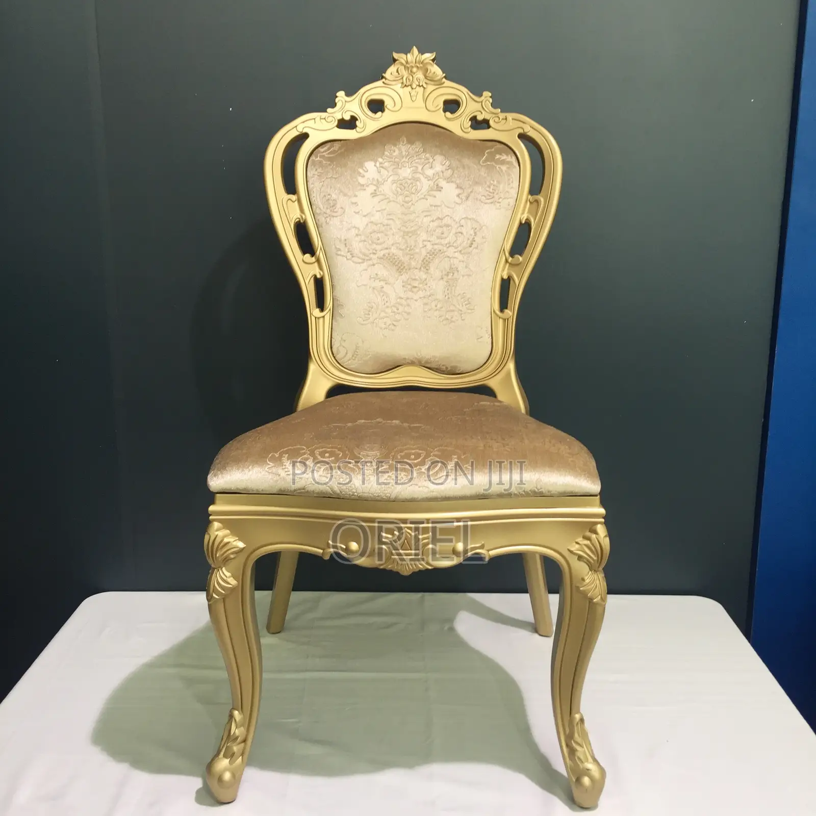 Modern Wedding Chair : Golden Frame Banquet Chair