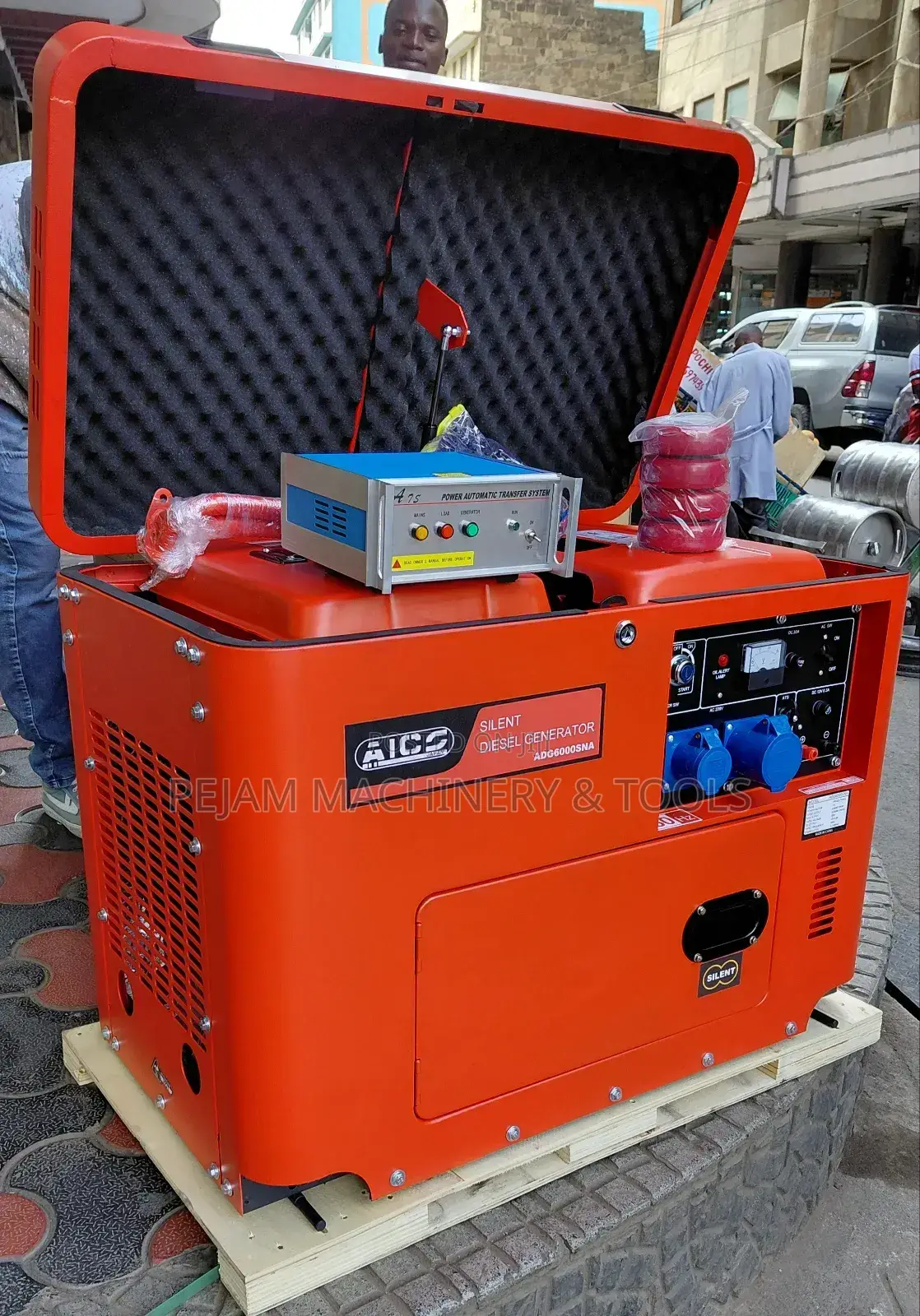 Aico Japan 10kva Single Phase Silent Diesel Generator Automatic
