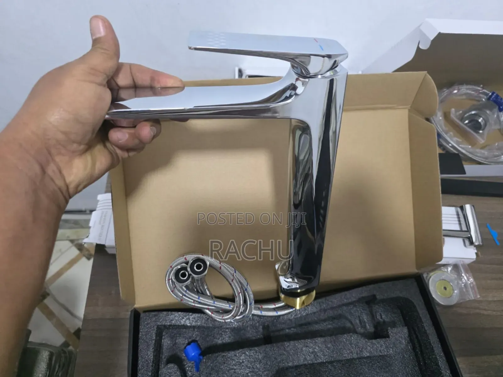 Basin Mixer Long Brass