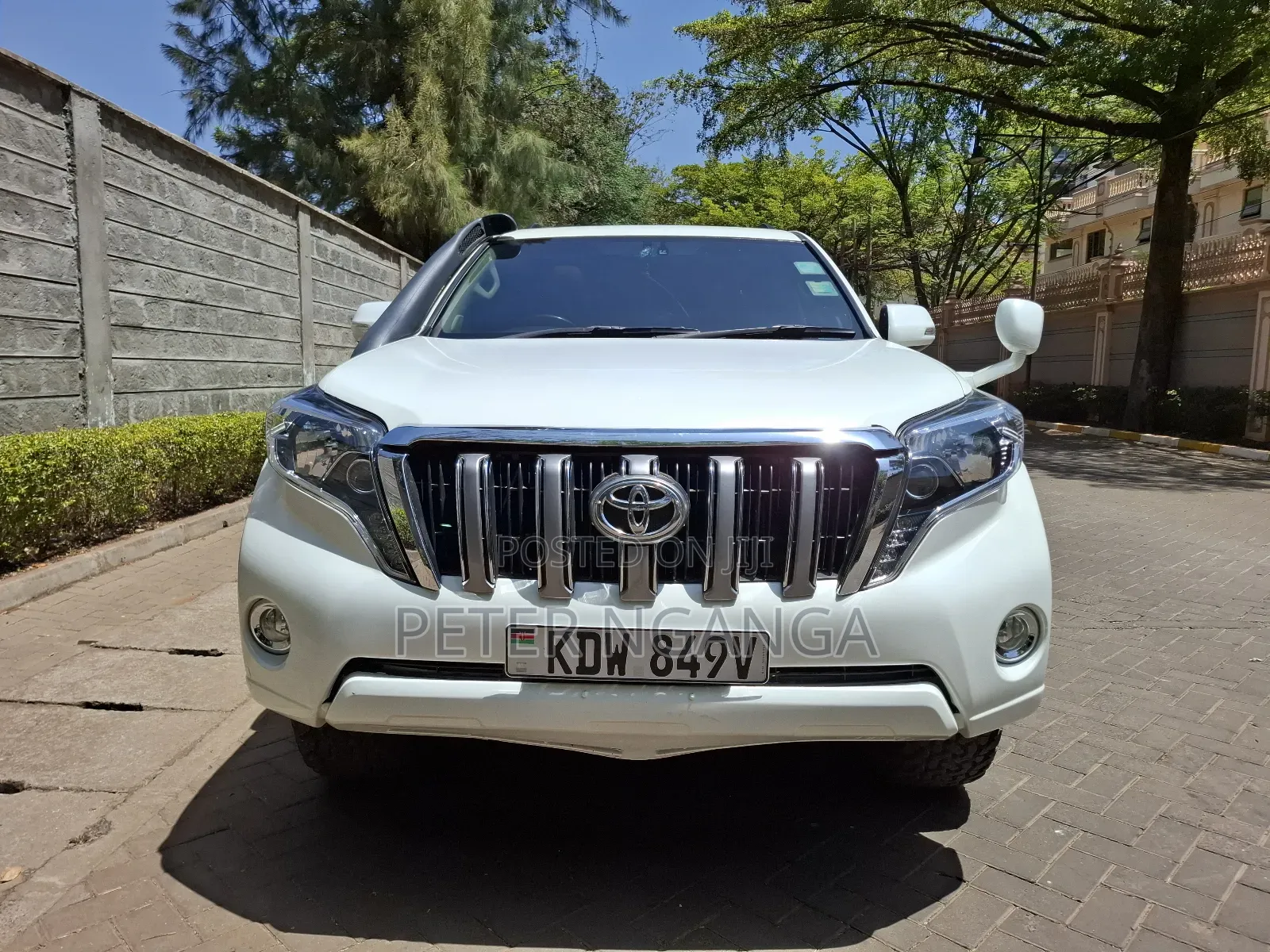Toyota Land Cruiser Prado 3.0 TD 2012 White