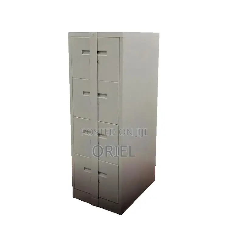 Modern Office Cabinet : 4-Drawer Filing Cabinet With Security Bar