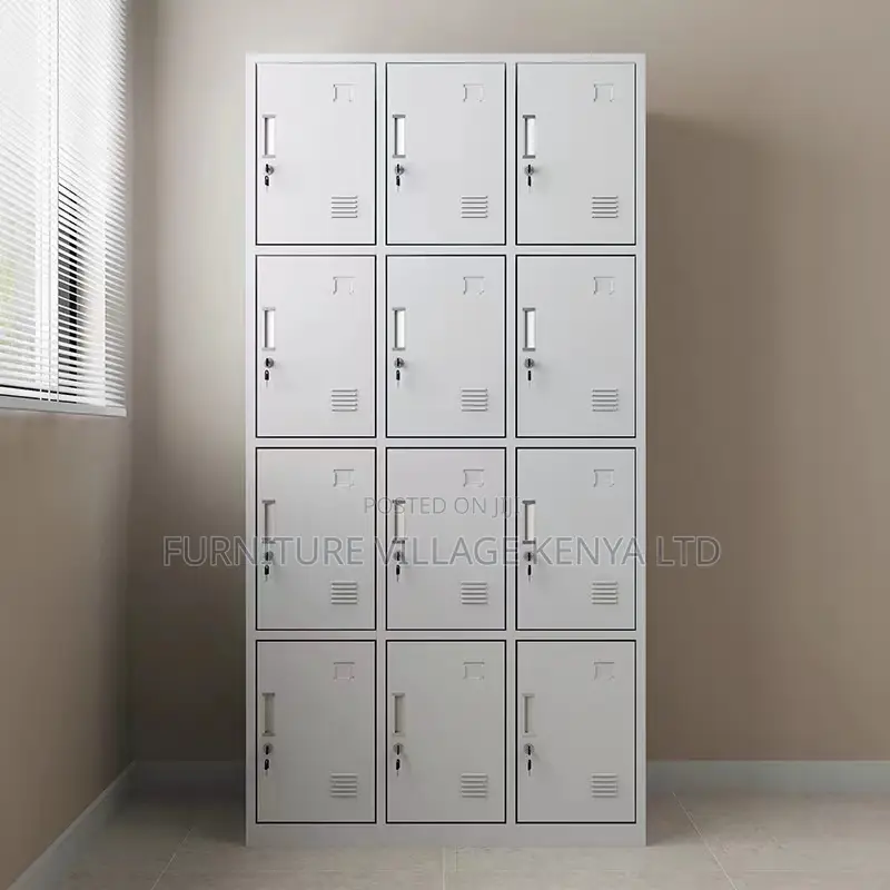 15-lockers Steel Office Cabinet
