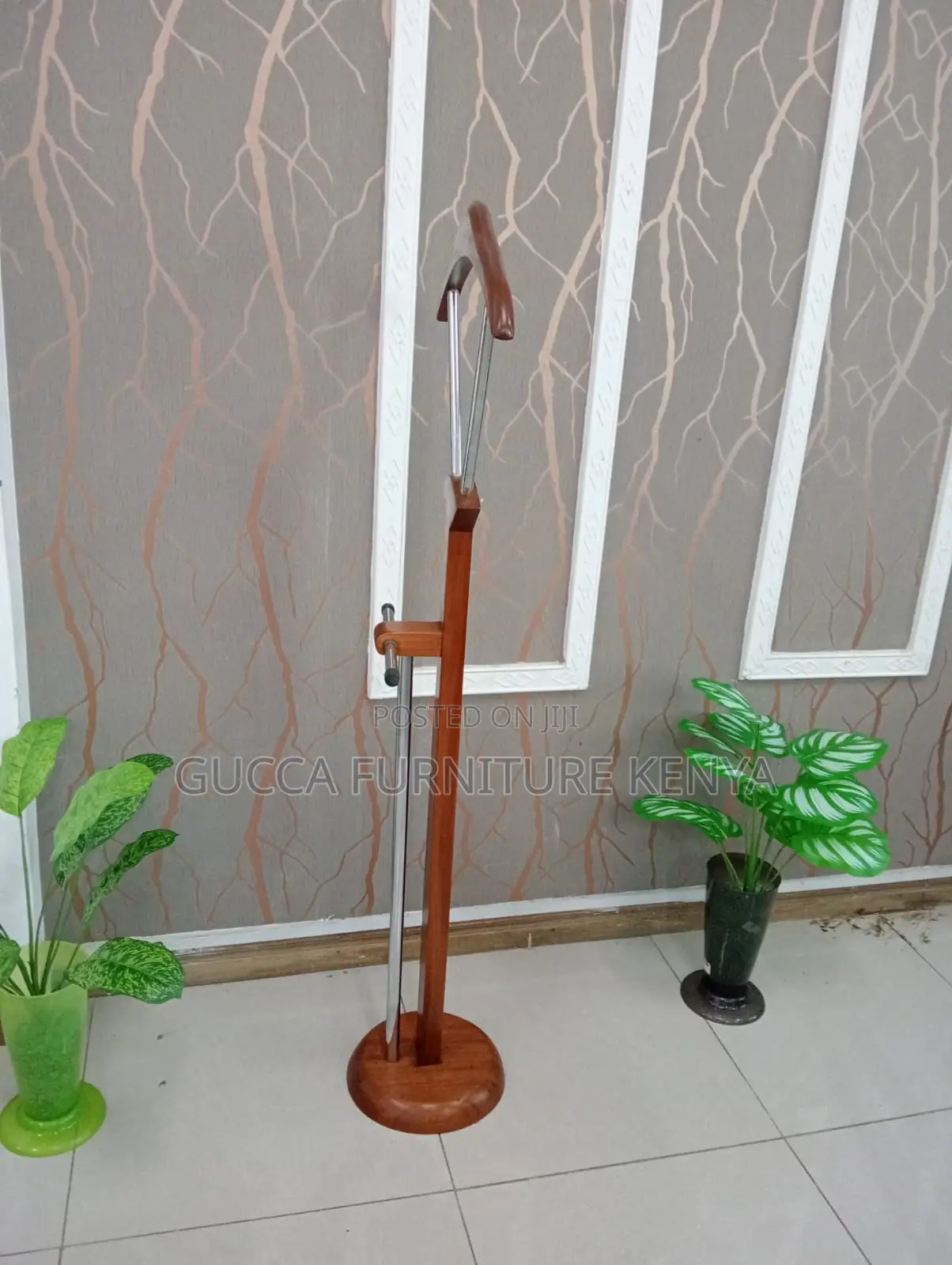 Executive Mahogany Office Coat Hanger