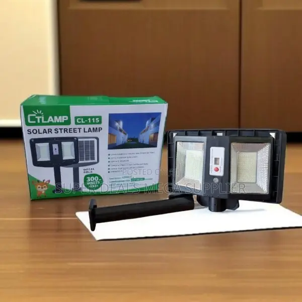 Ctlamp 300 Watts Remote Control Solar Light High Performance