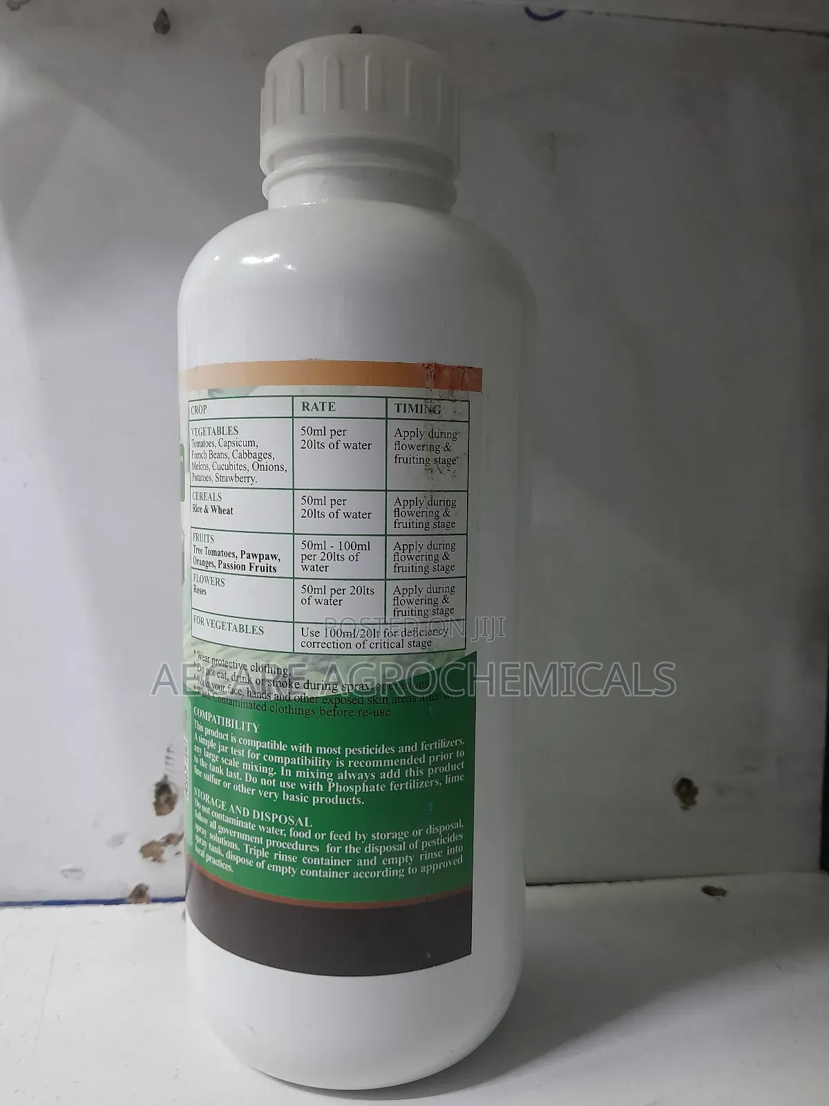 Calmabon Foliar Fertilizer (Calcium, Magnesium, Boron) 1litre