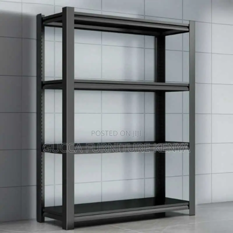 5-tier Metallic Office Shelving File Rack