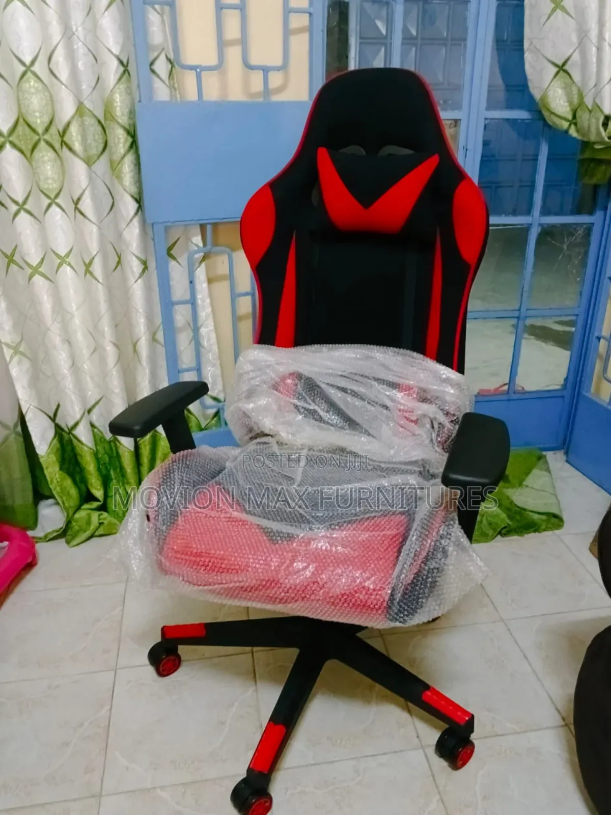 Black Red Gaming Chair