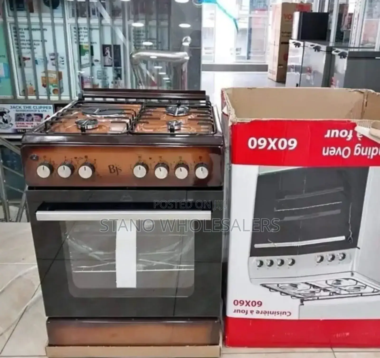 3 Gas +1 Electric Standing Cooker Ramtons
