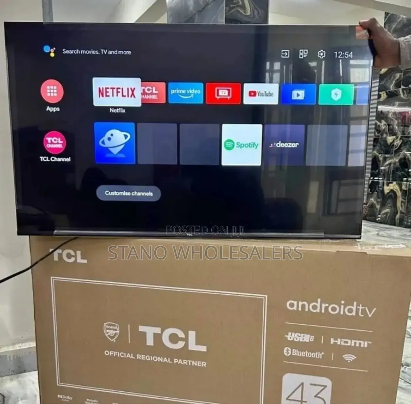 Youtube Netflix TCL 43 Inch Smart Tv T2026