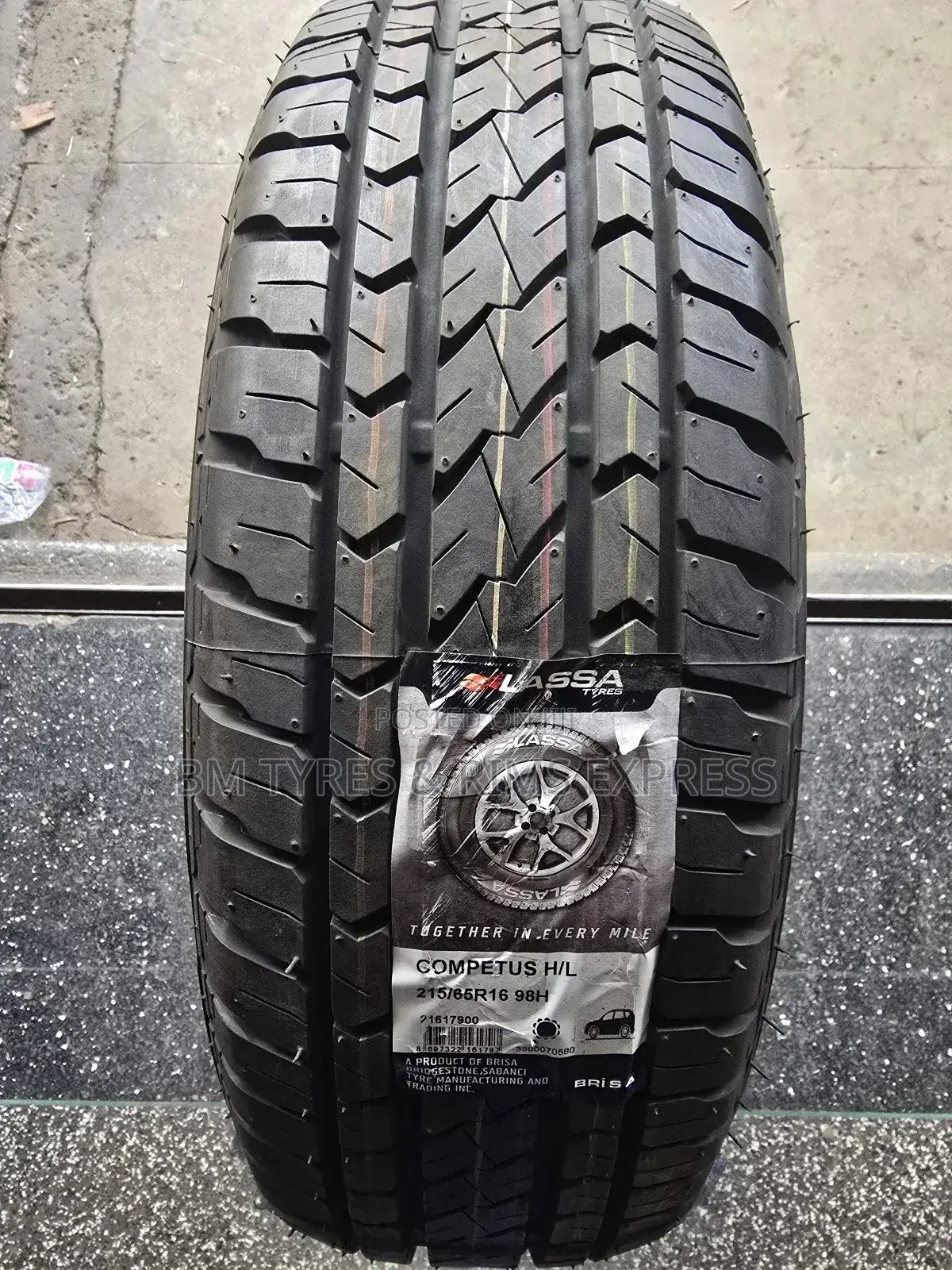 215 /65 R16 Lassa Tyres (Highway Terrein)