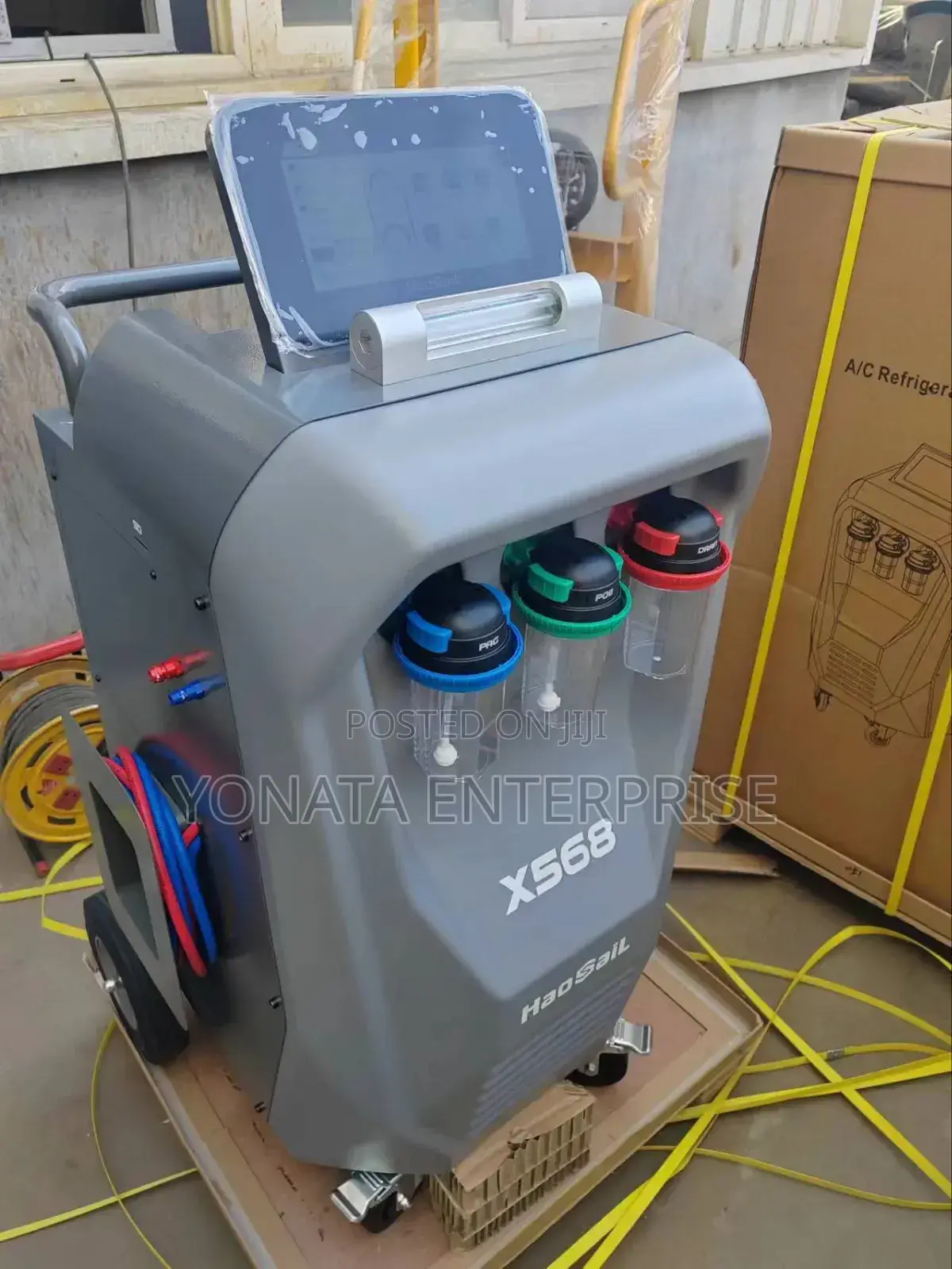 Automatic Ac Refrigerant Recovery