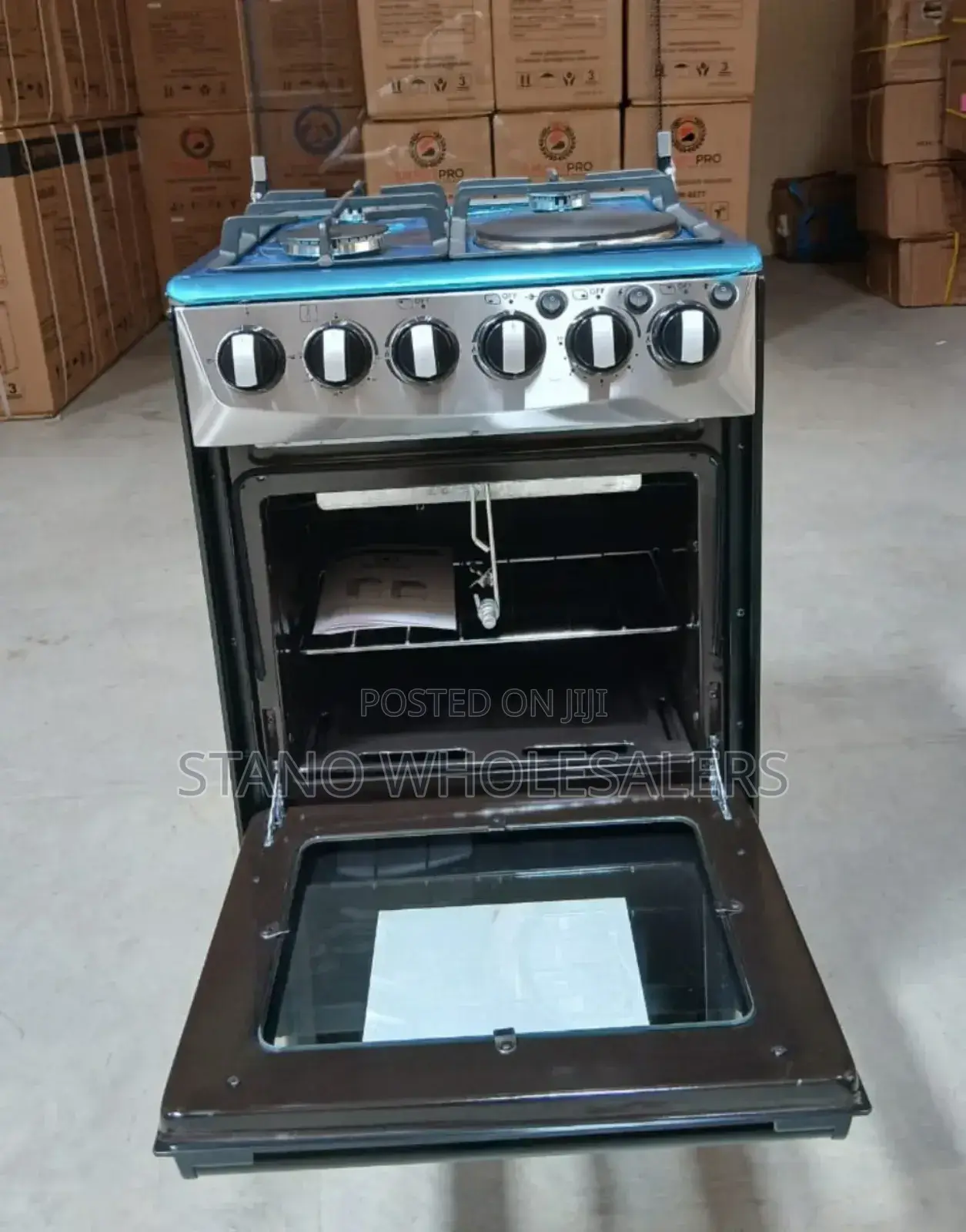 Pay on Delivery 50*55 Smart Pro 3+1 Standing Cooker