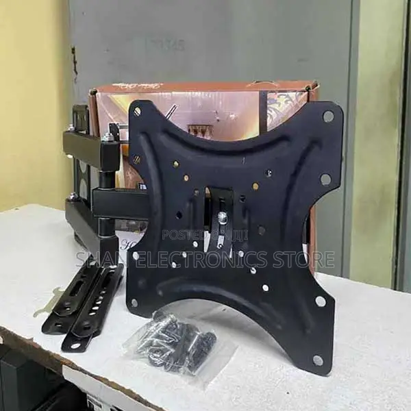 *14′′-55′′Rotating Swivel Tv Mount Bracket Black