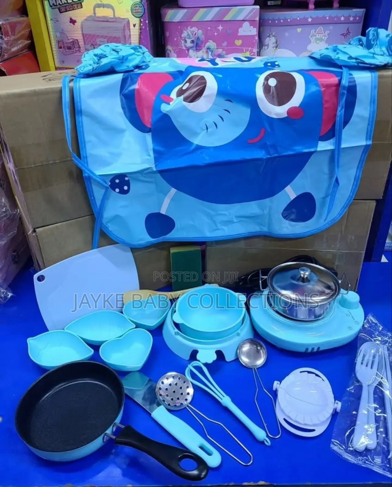 Kids 3–6y Pretend Play Mini Kitchen | Learn Cooking Safely