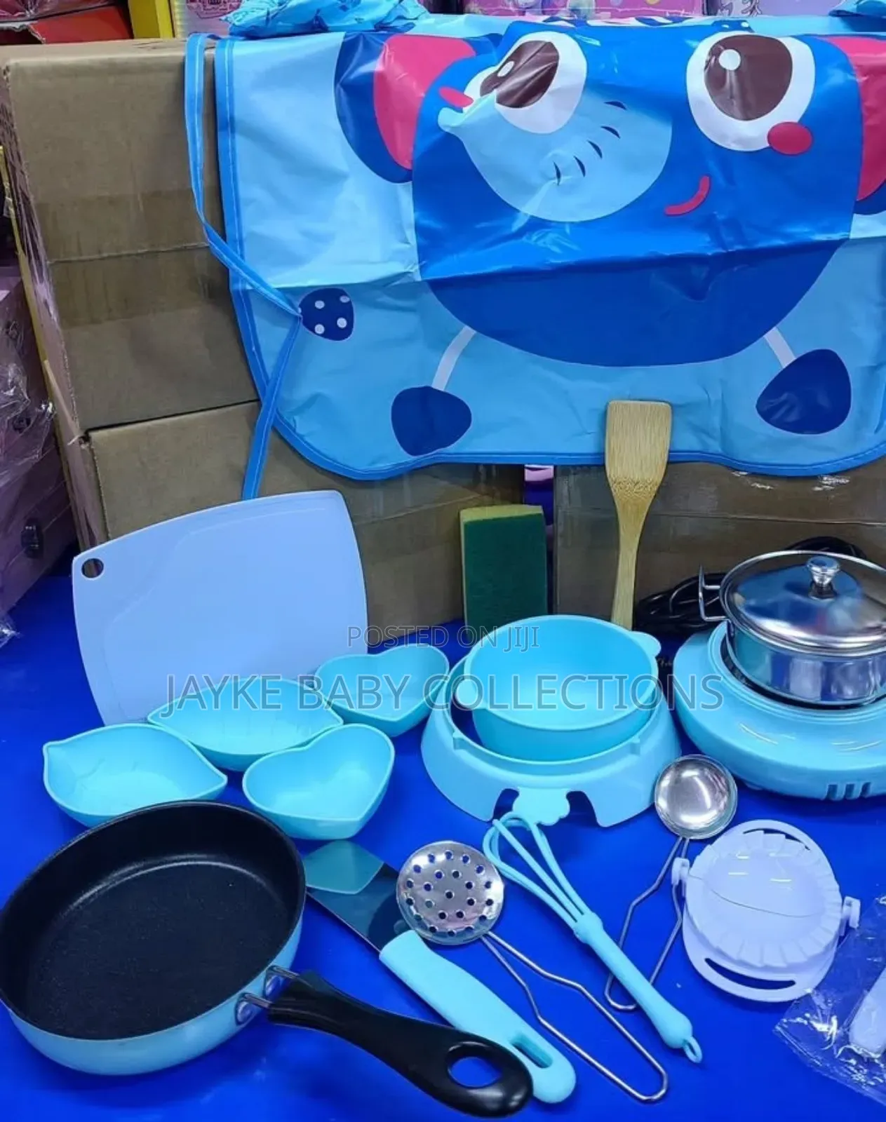 Kids 3–6y Pretend Play Mini Kitchen | Learn Cooking Safely