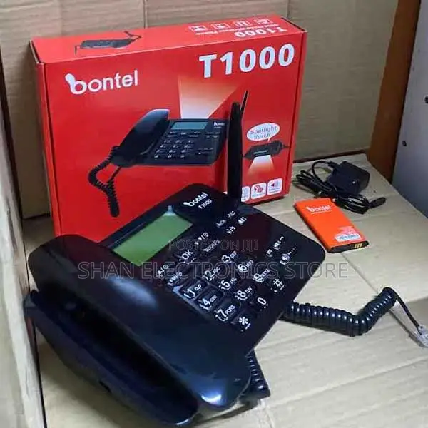 Dual Sim User Friendly GSM Fixed Wireless Desk Phone