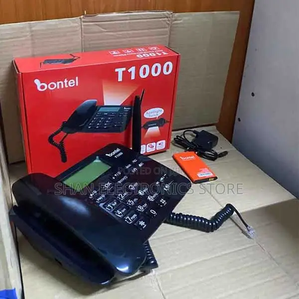 Adjustable Volume Dual Sim Friendly GSM Fixed Wireless Desk Phone