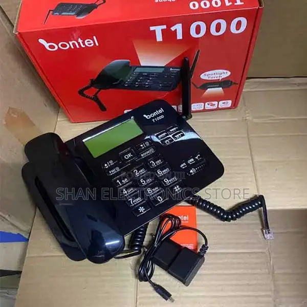 LCD Display Adjustable Volume Fixed Wireless Desktopbontel T1000