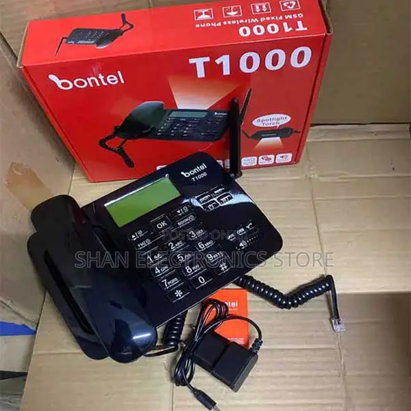LCD Display, Adjustable Volume Desktop Phone-Quad-Band Gsm,Dual Sim