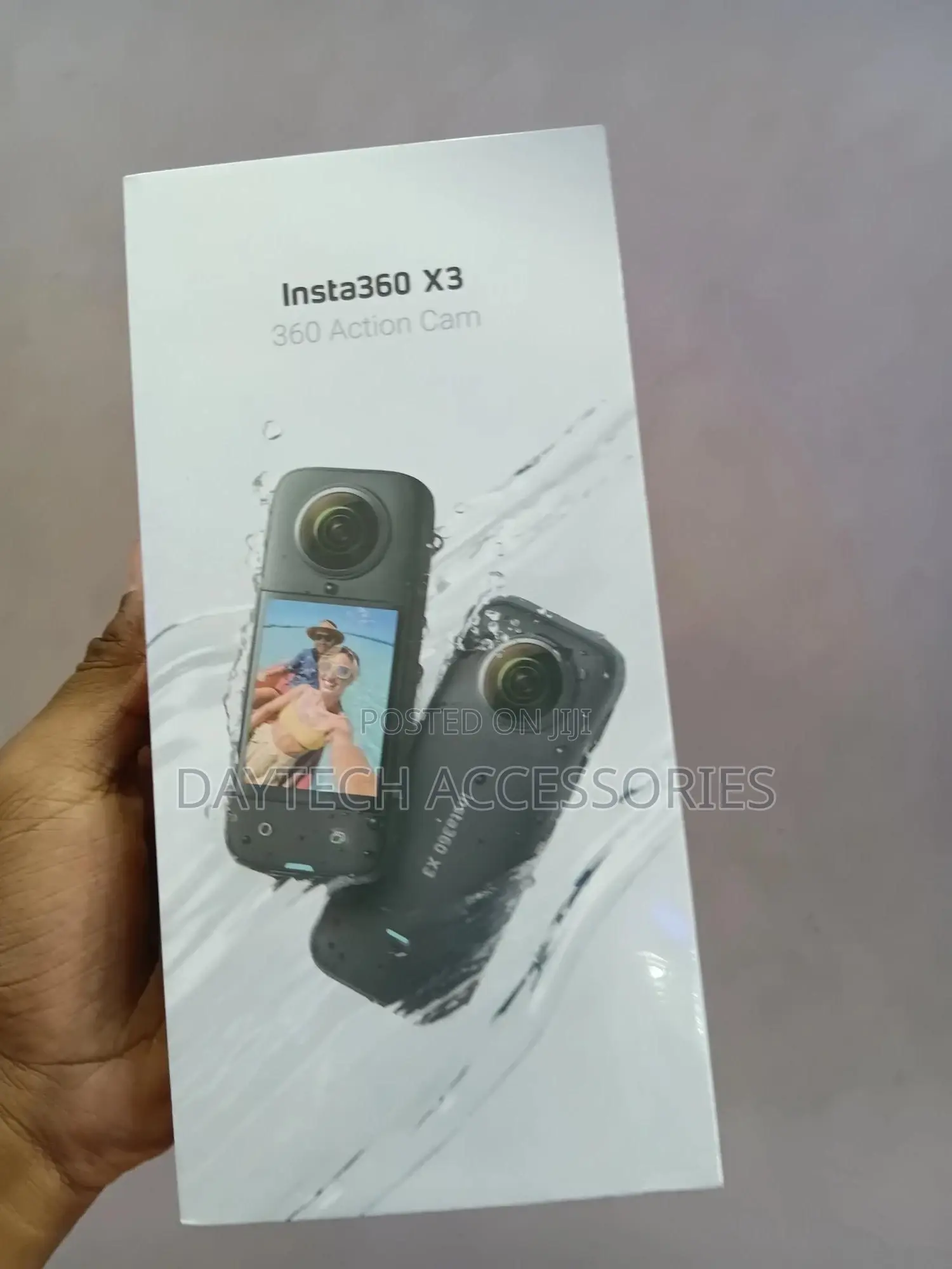 Insta360 X3 Pocket 360 Action Camera - Black