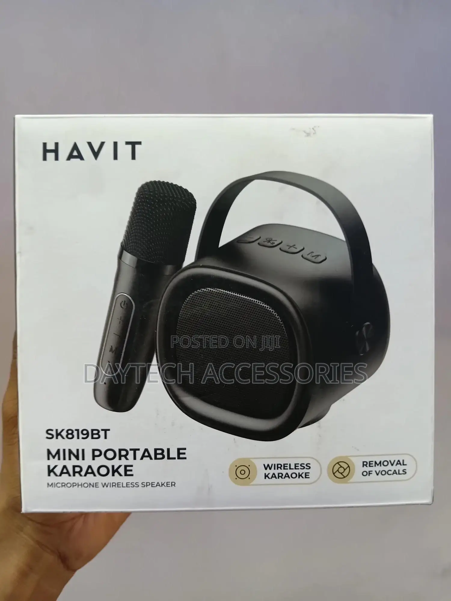 Havit Sk819bt Mini Portable Karaoke Bluetooth Speaker