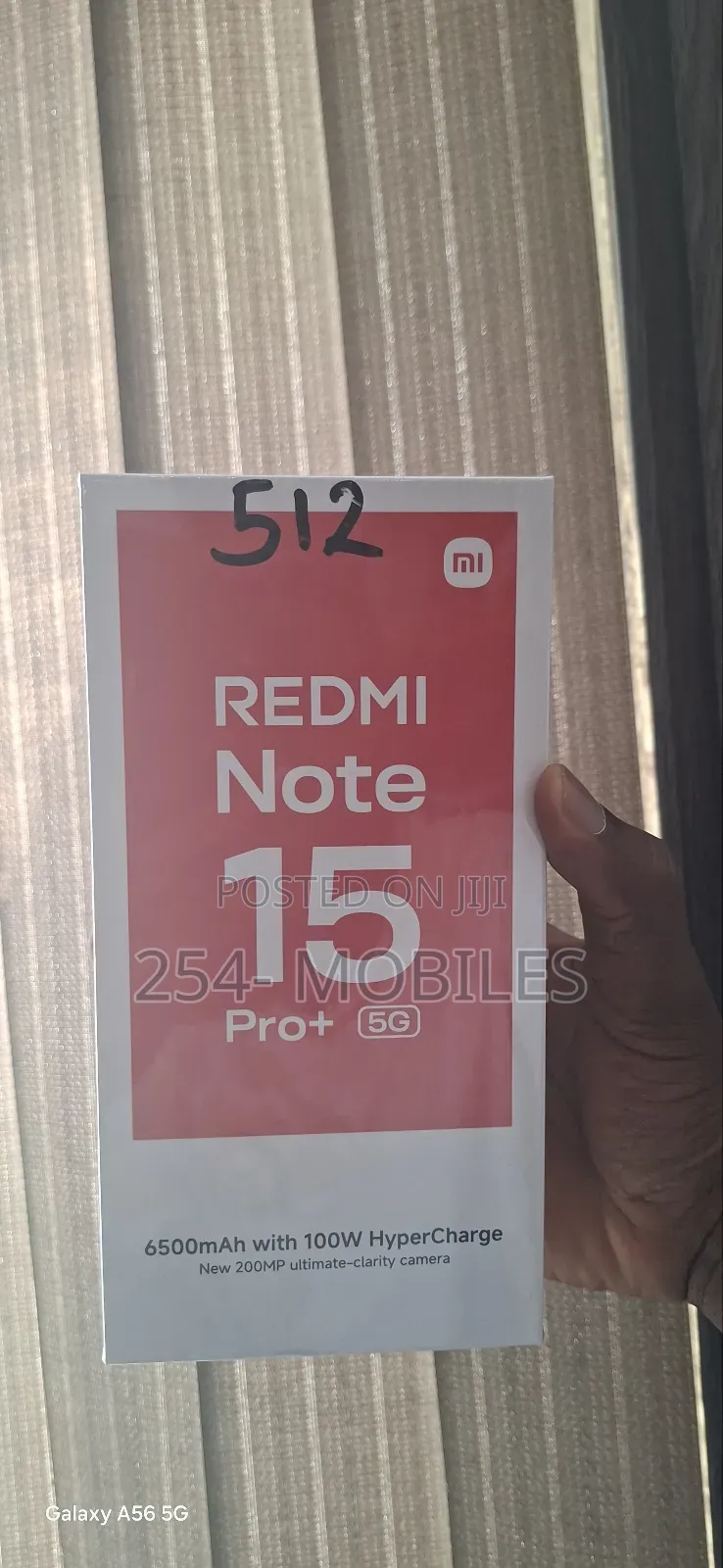 New Xiaomi Redmi Note 15 Pro+ 512 GB Black