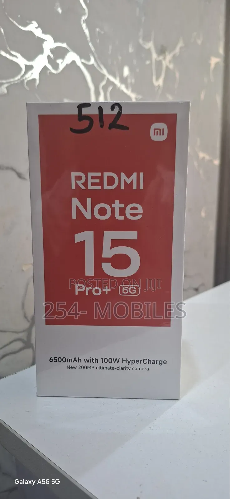 New Xiaomi Redmi Note 15 Pro+ 512 GB Black