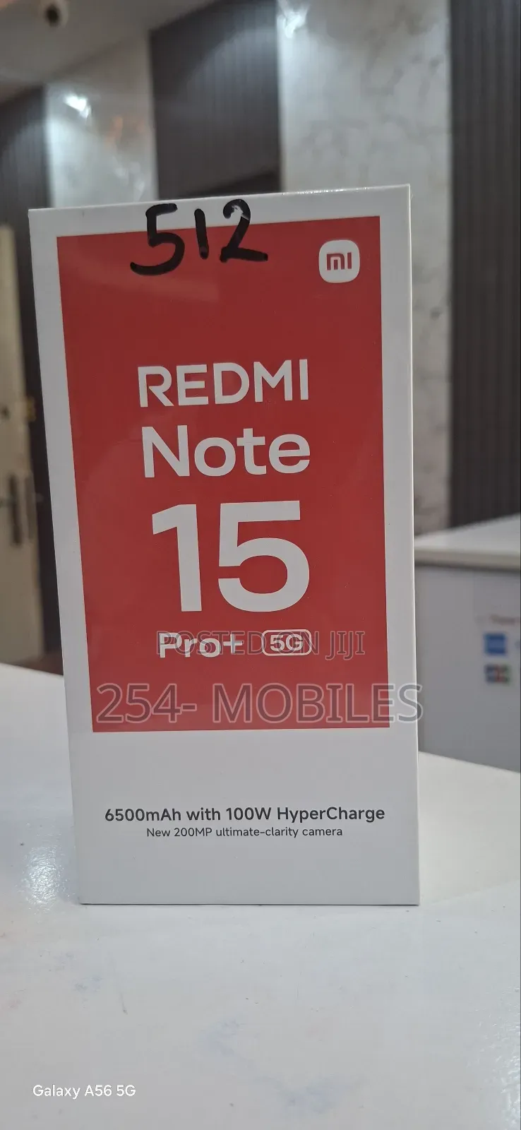 New Xiaomi Redmi Note 15 Pro+ 512 GB Black