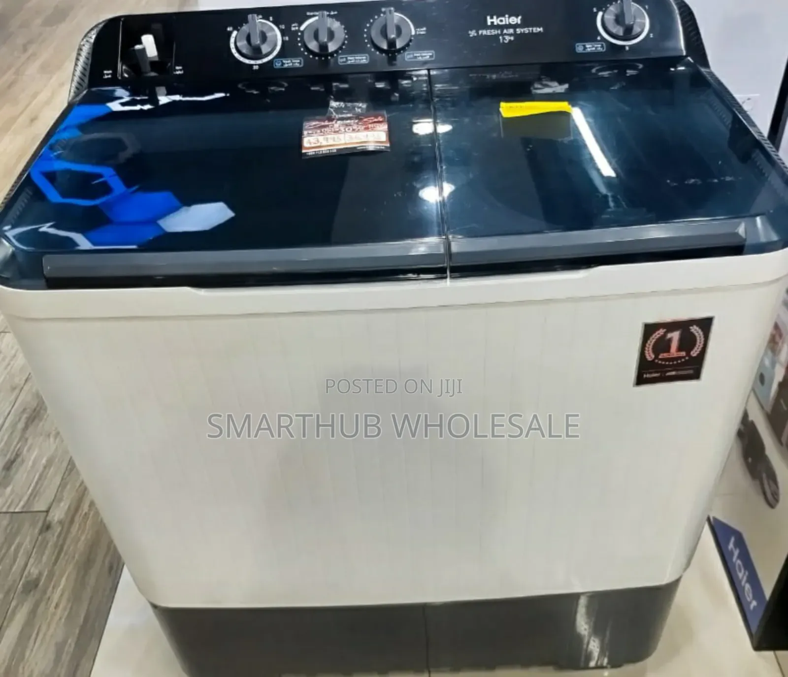 Haier 13kg Semi Automatic Twintub Washing Machine 12 Months Warranty