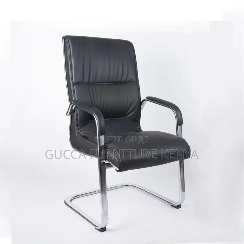 Leather Executive High-back Reception Chair