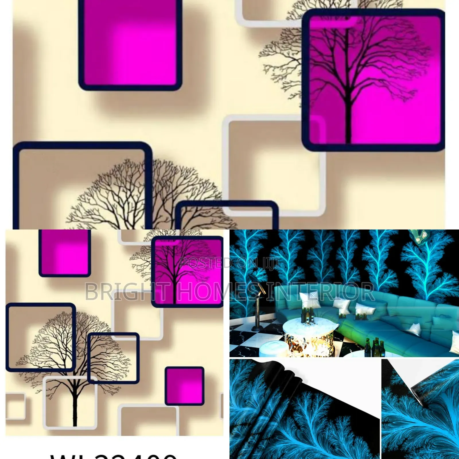 Purple 3d Wallpaper