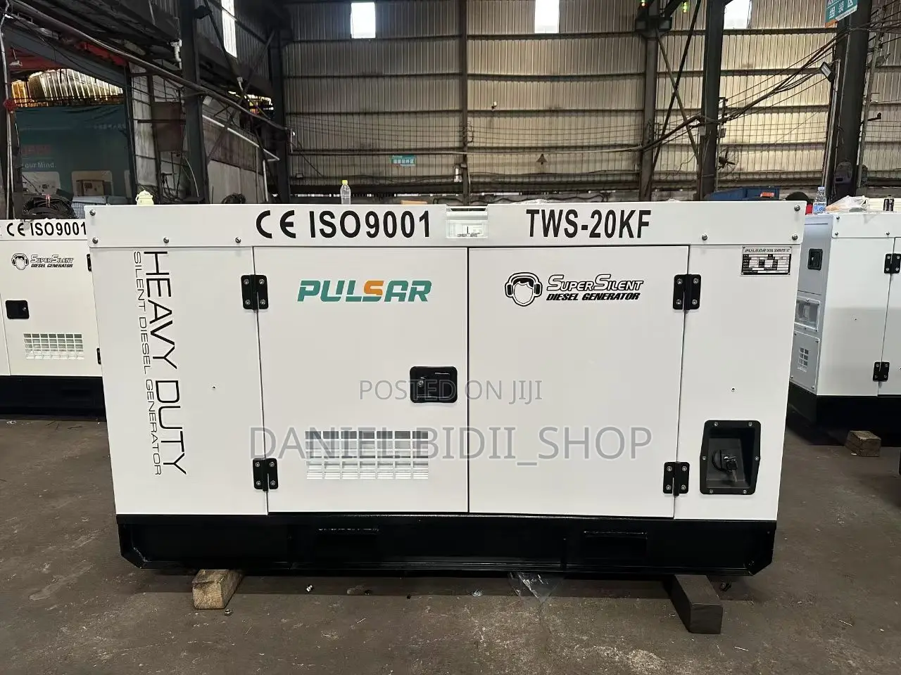 Diesel Silent Generator Tws-20kf Pulsar/30kva With Ats