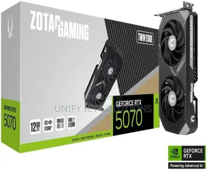 Zotac Gaming Geforce RTX 5070 Twin Edge 12gb Gddr7 Graphics Card