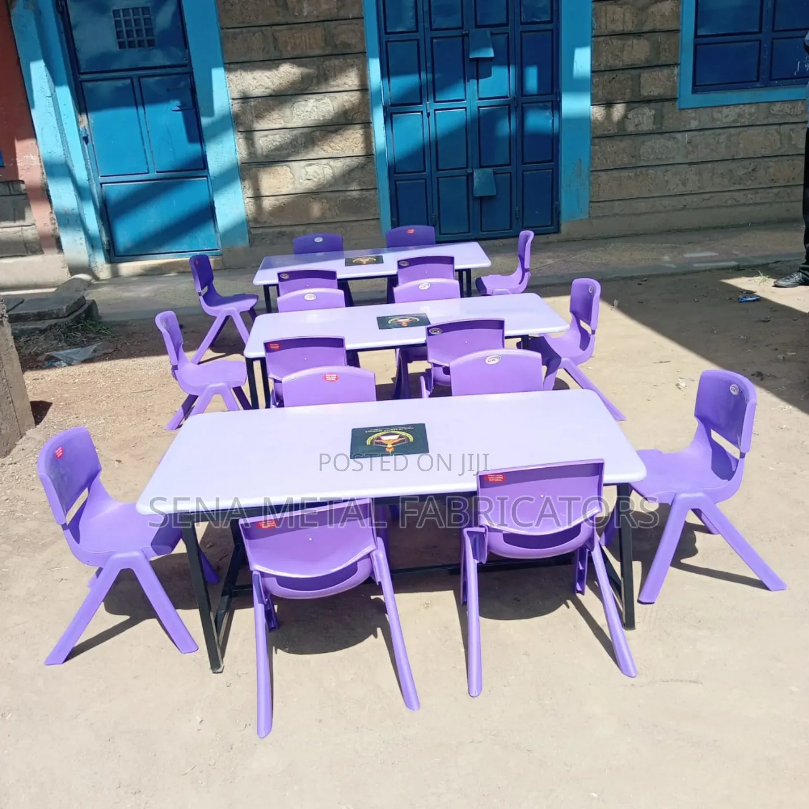Kindergarten Table Set,All Purple