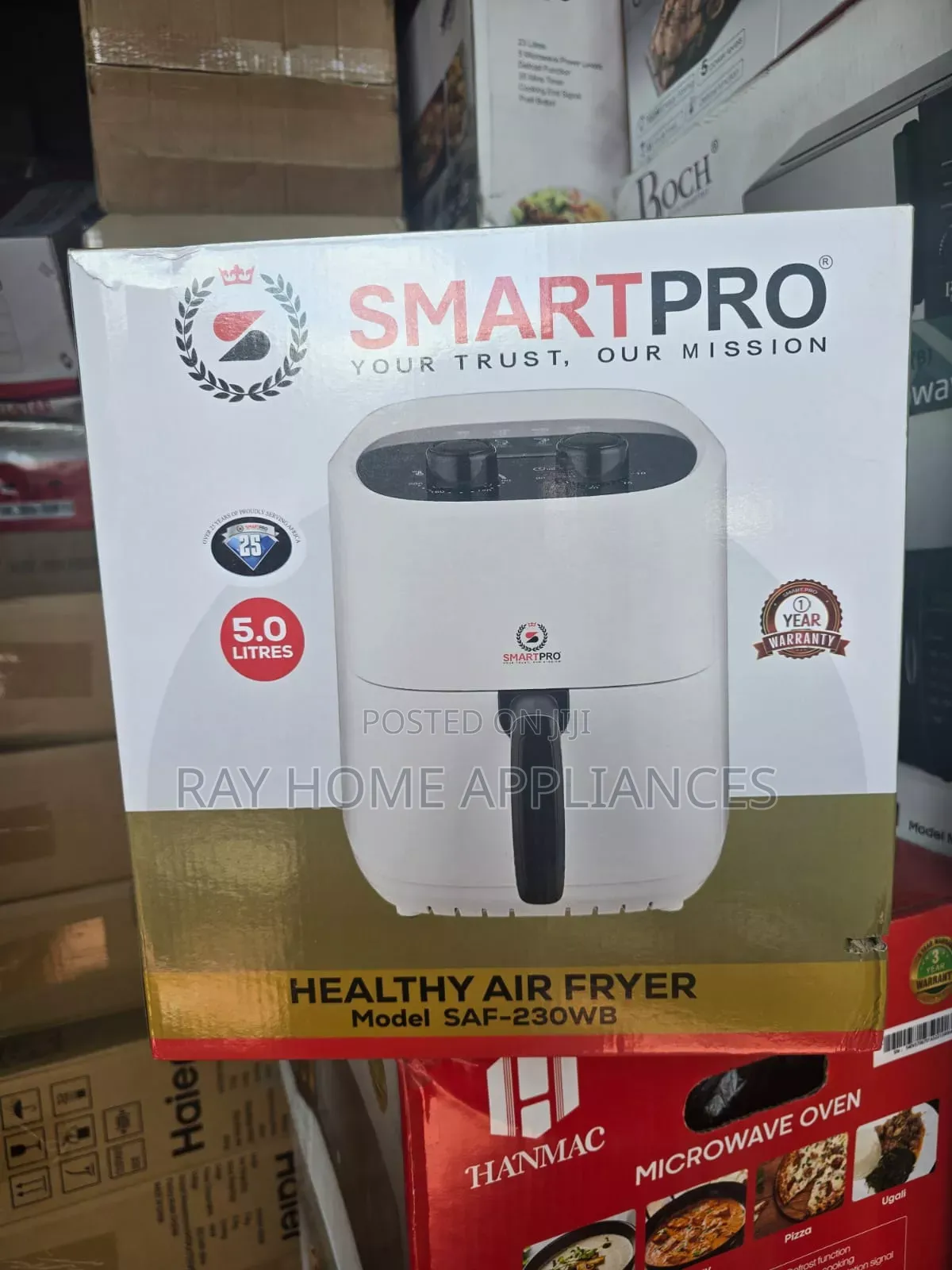 Digital 5litres Smart Pro Airfryers